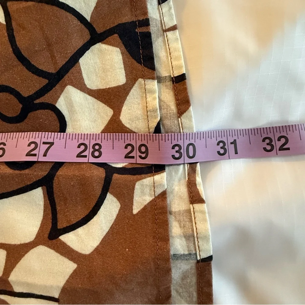 Anthropologie Corey Lynn Calter Laelia A-Line Midi Skirt Giraffe Size 4